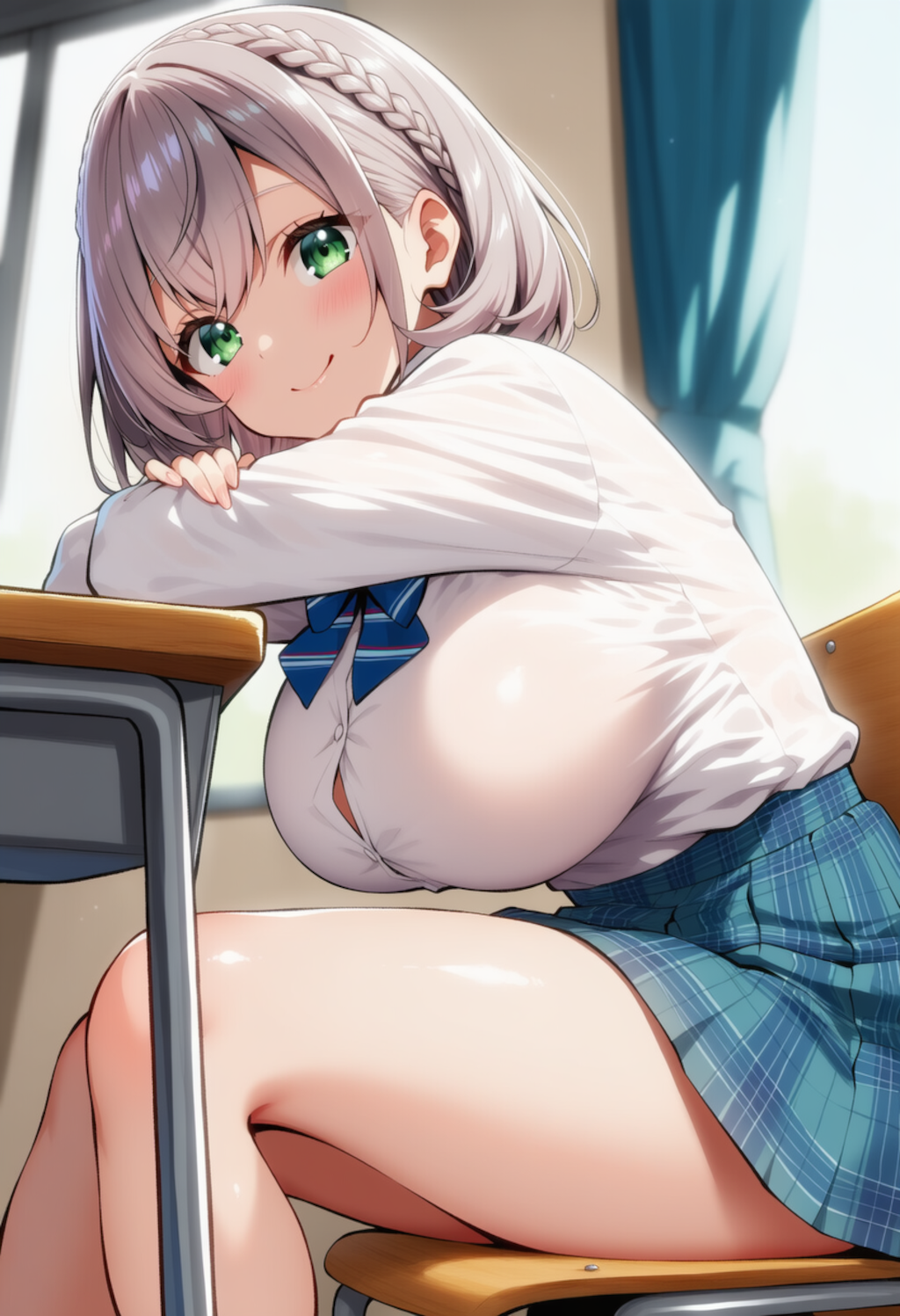 隣の席のあの子（白銀ノエル）