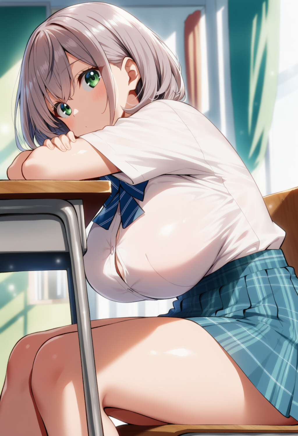 隣の席のあの子（白銀ノエル）