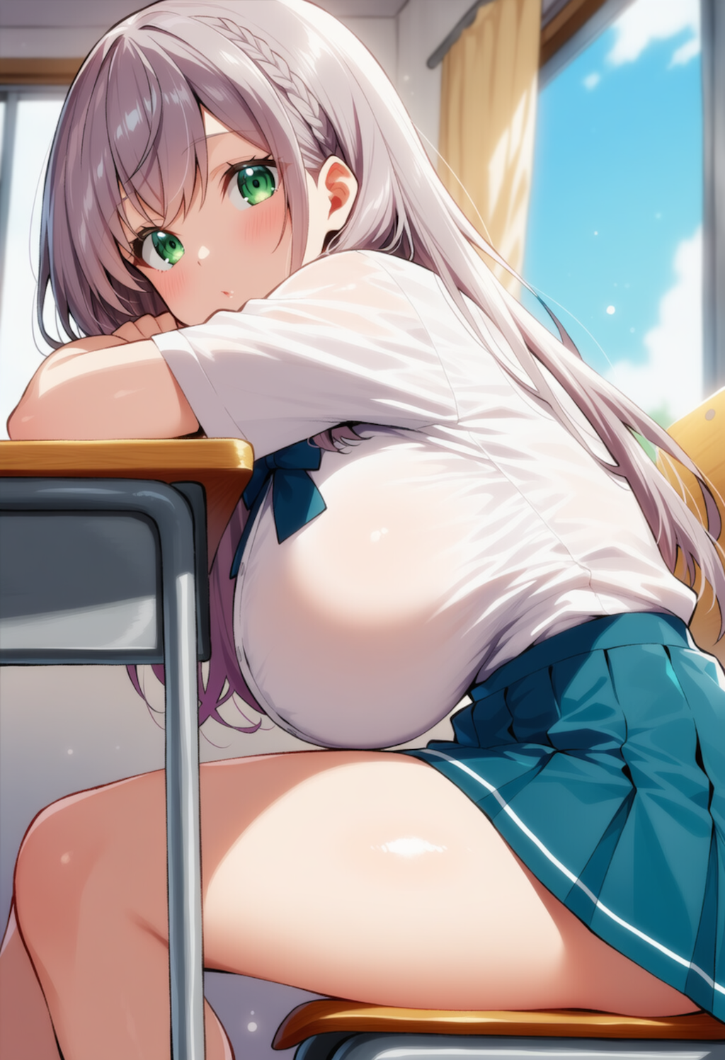 隣の席のあの子（白銀ノエル）
