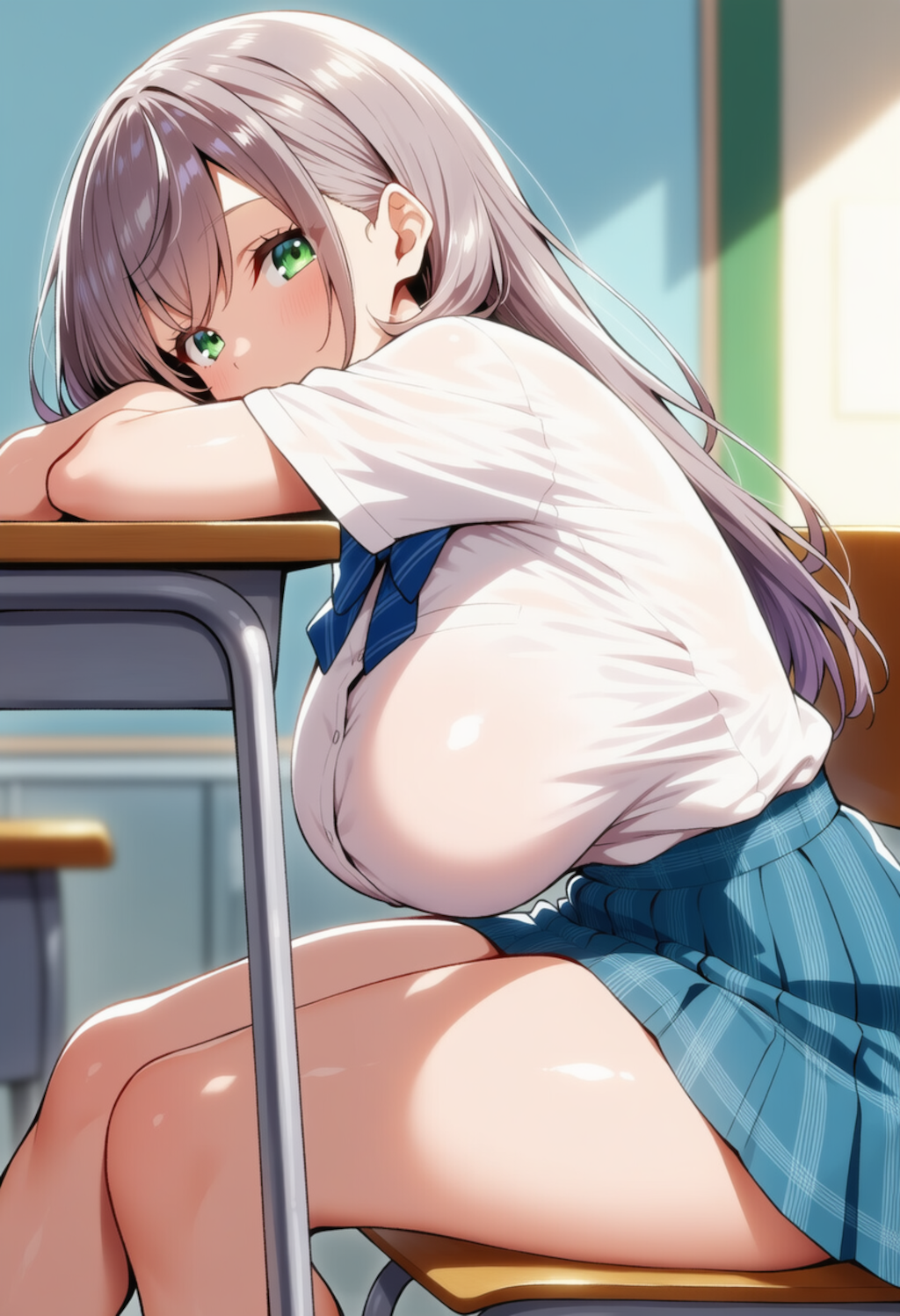 隣の席のあの子（白銀ノエル）