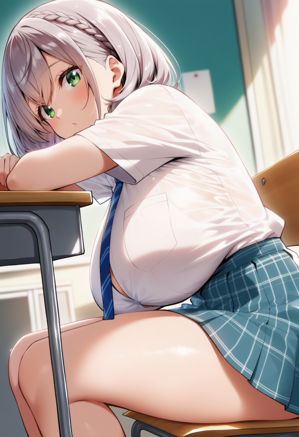 隣の席のあの子（白銀ノエル）