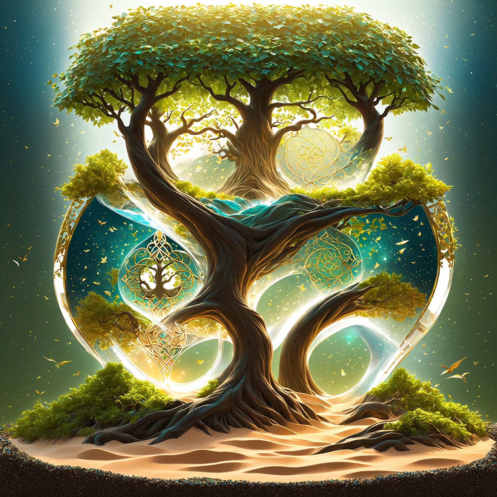 Yggdrasil Hourglass