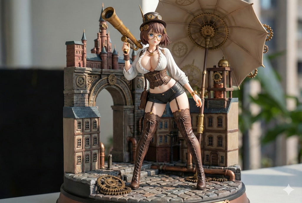 (複数モデル) 投稿作品のフィギュア化やってみた3