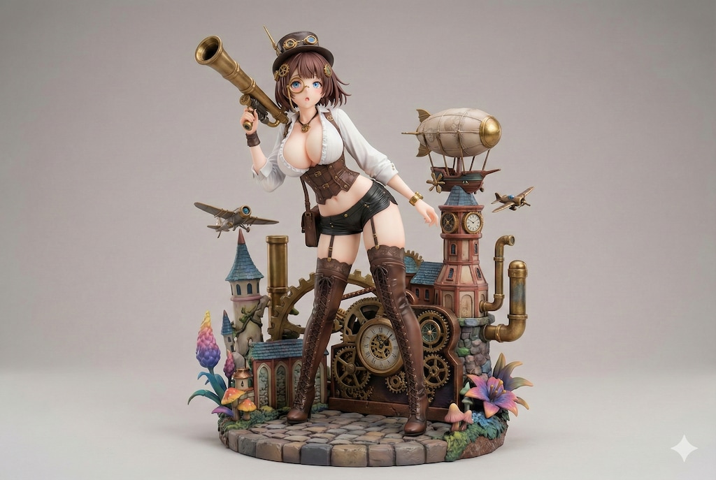 (複数モデル) 投稿作品のフィギュア化やってみた3