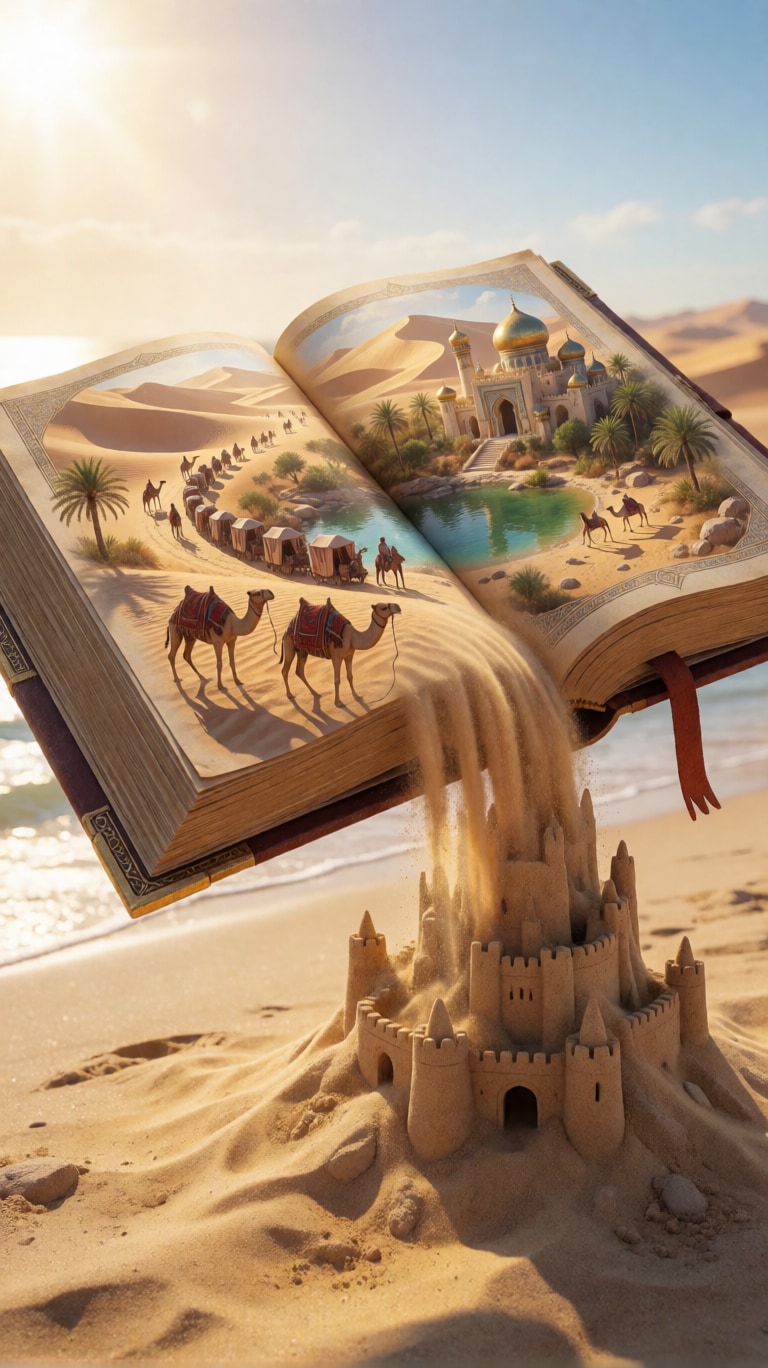 castle on the beach