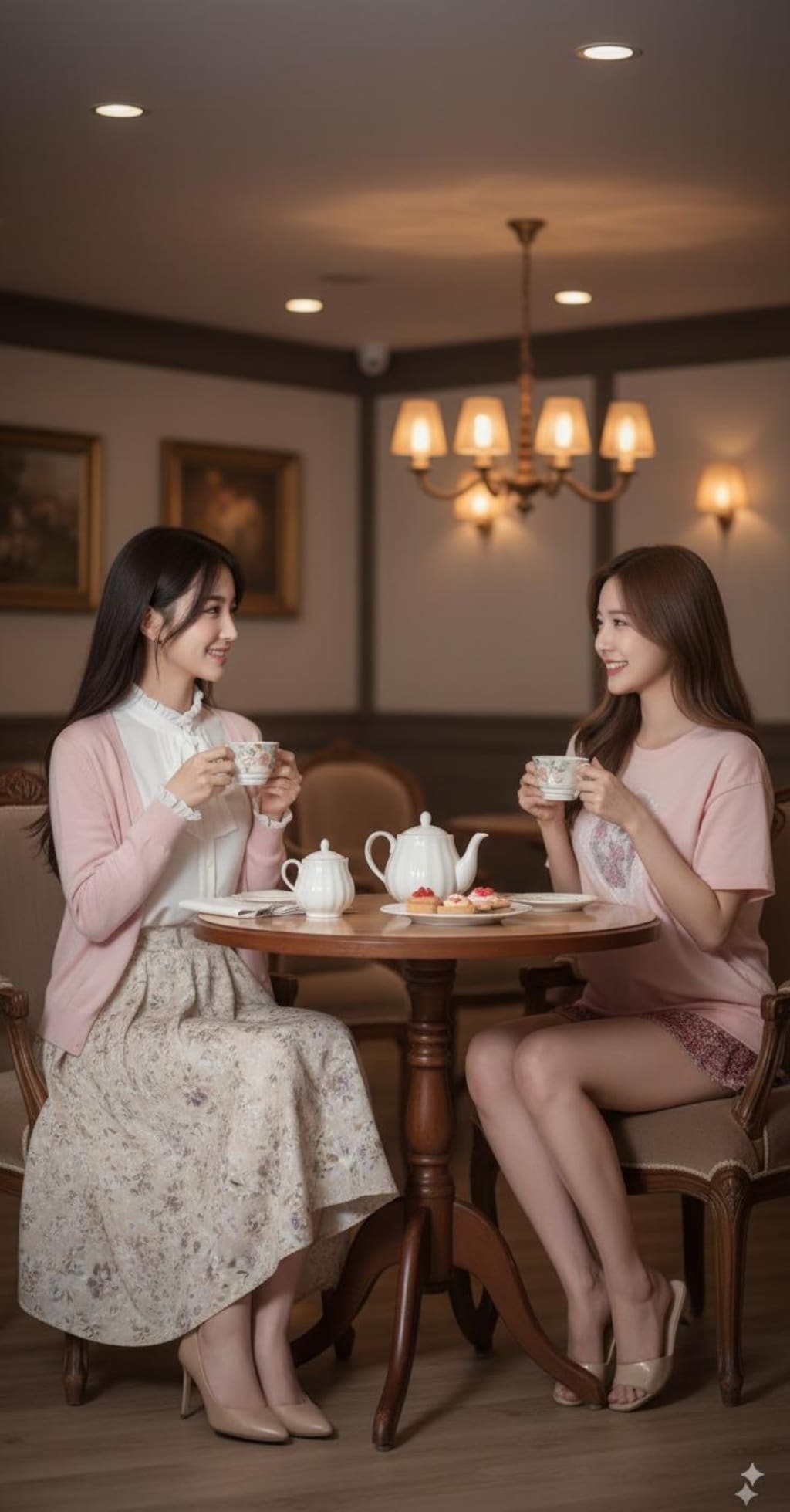 1枚目のお姉さんが2枚目のお姉さんを誘ったら三枚目ができました