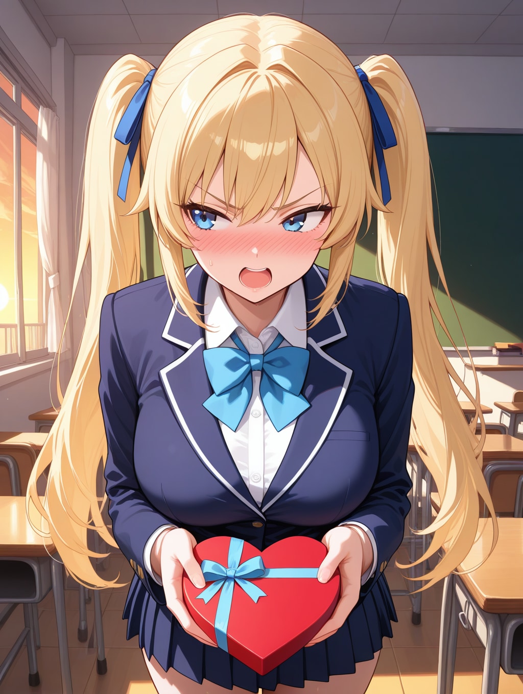 ツンデレ的渡し方