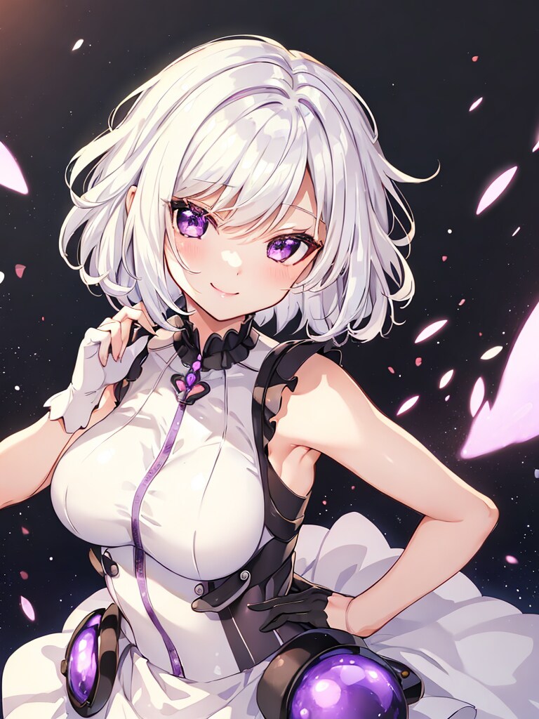 白と黒の戦闘少女