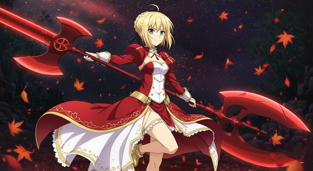 赤セイバーちゃん