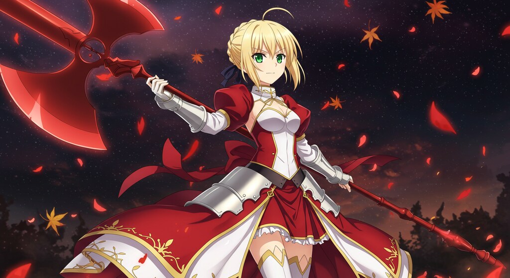 赤セイバーちゃん