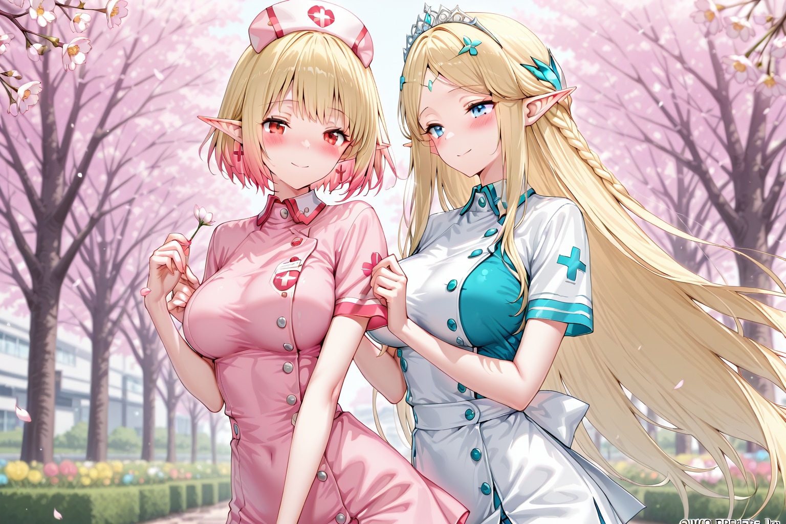 桜のコーデ.5 | の人気AIイラスト・グラビア