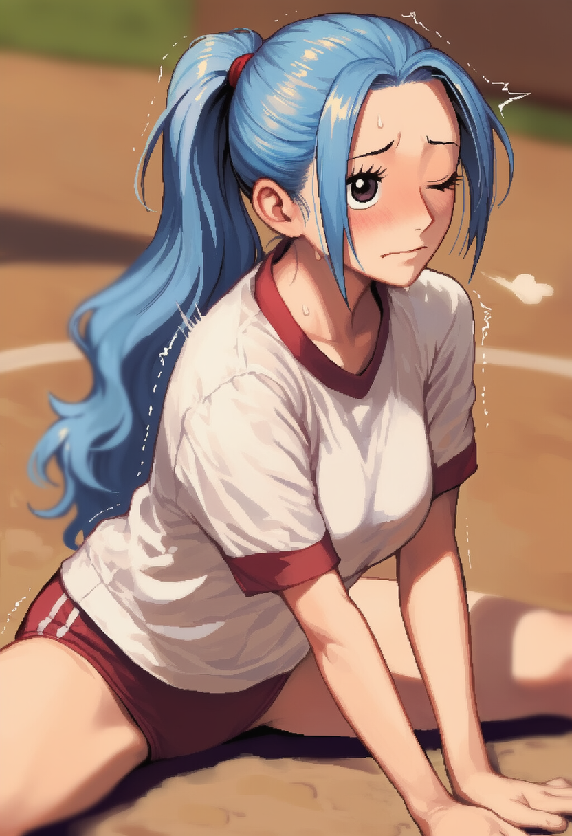 身体が硬いビビさん