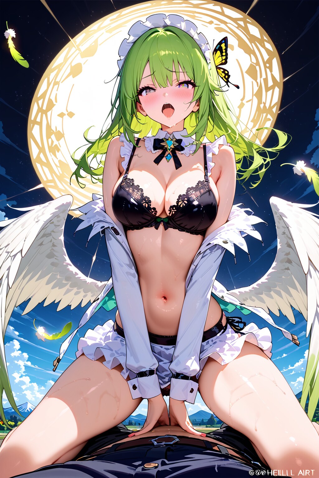 「天使の羽根Ⅱ　タイトル無し」×12枚分　呪文はWord制限により使用不可