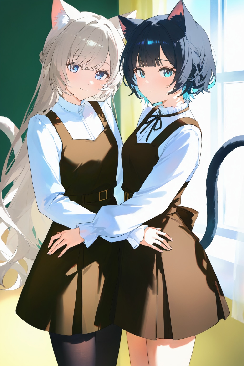 うちのクロミナとユキネ