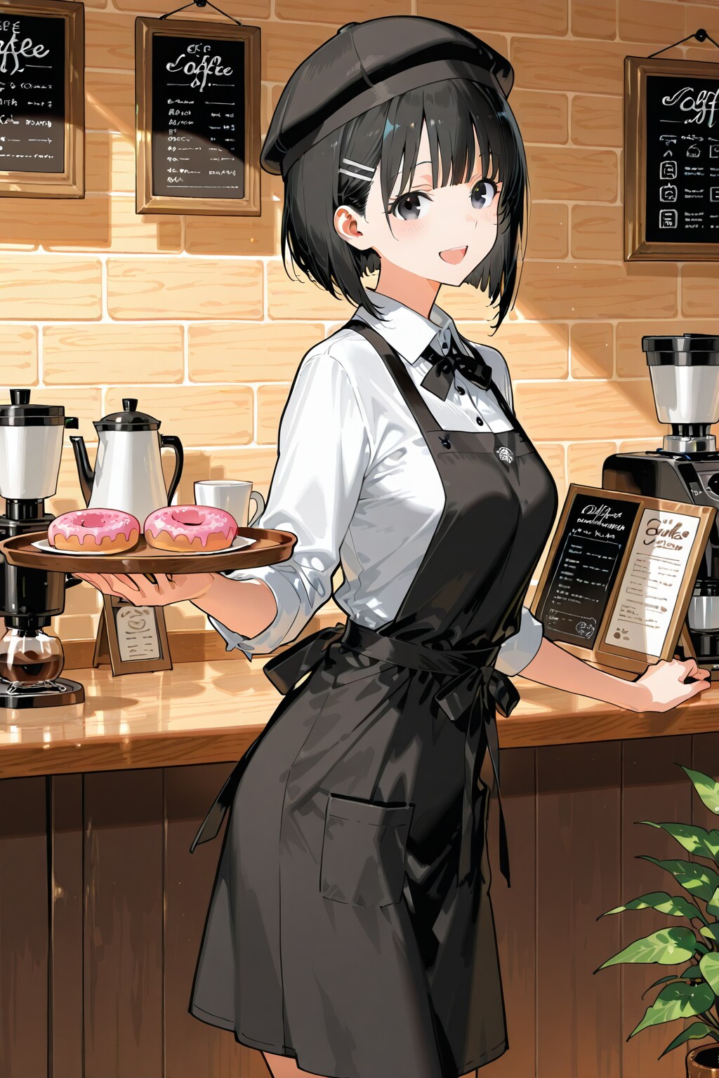 妹ちゃん✨カフェへようこそ‼️🥰☕️✨２２１ | の人気AIイラスト・グラビア