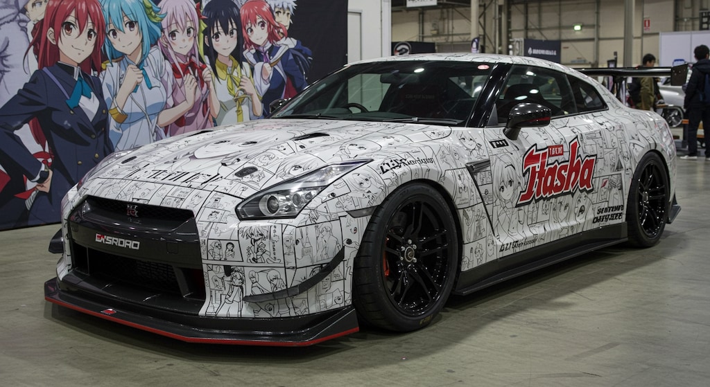 アニメ痛車R35GT-R
