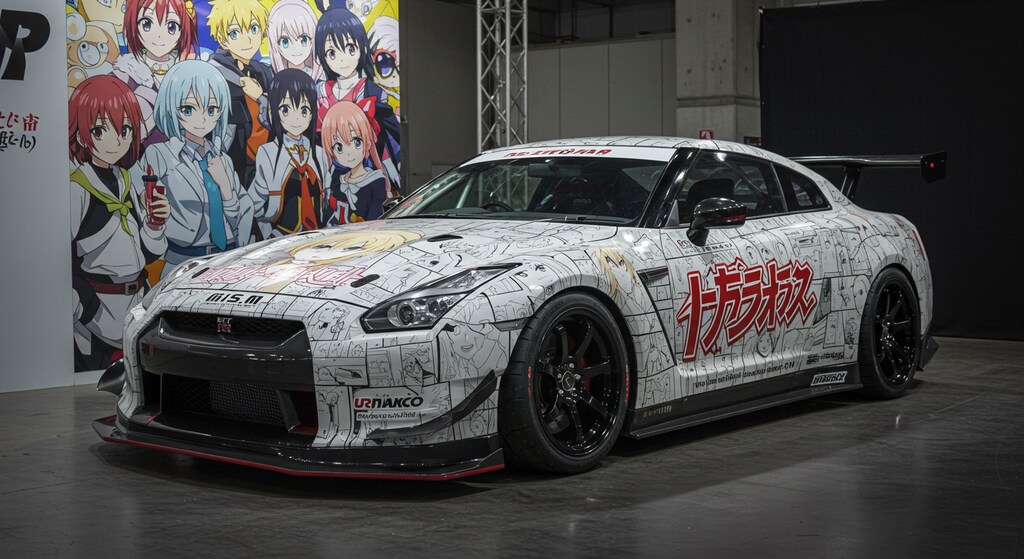 アニメ痛車R35GT-R