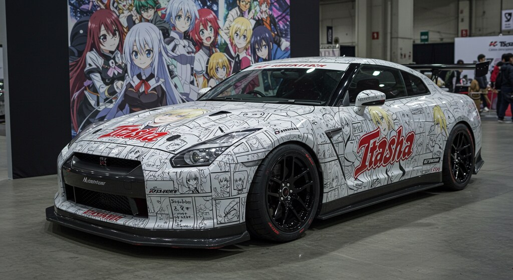 アニメ痛車R35GT-R