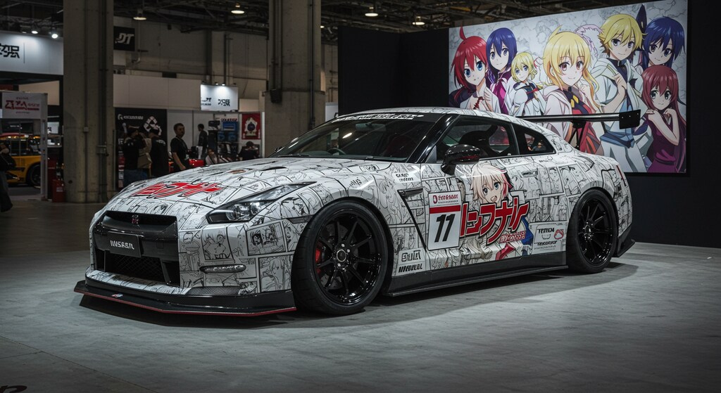 アニメ痛車R35GT-R