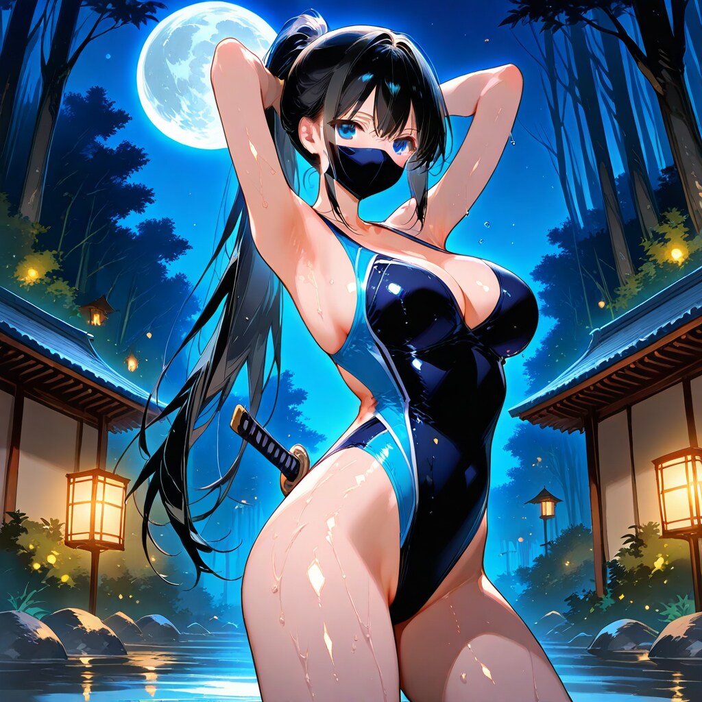 競泳水着 忍者さん