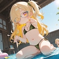 浮き輪ライディング！ 12枚目