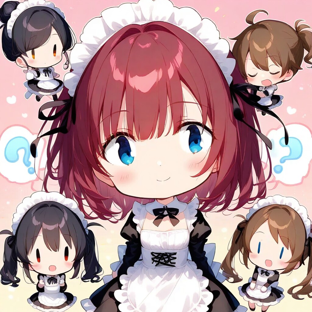 3単語チビメイドさん