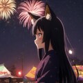 狐ちゃんと夏祭り 4枚目