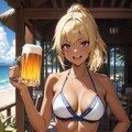 昭和風ビールポスター 3枚目