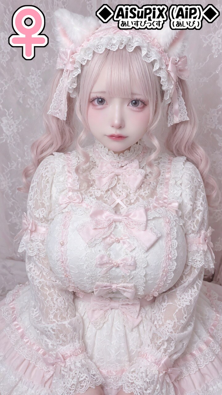 💙AiSuPix／かわいい猫耳の甘ロリちゃん💙