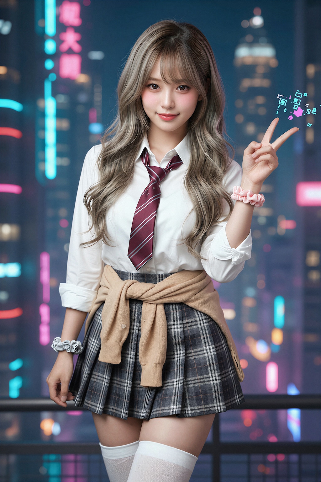 平成ギャルJK×サイバーパンク