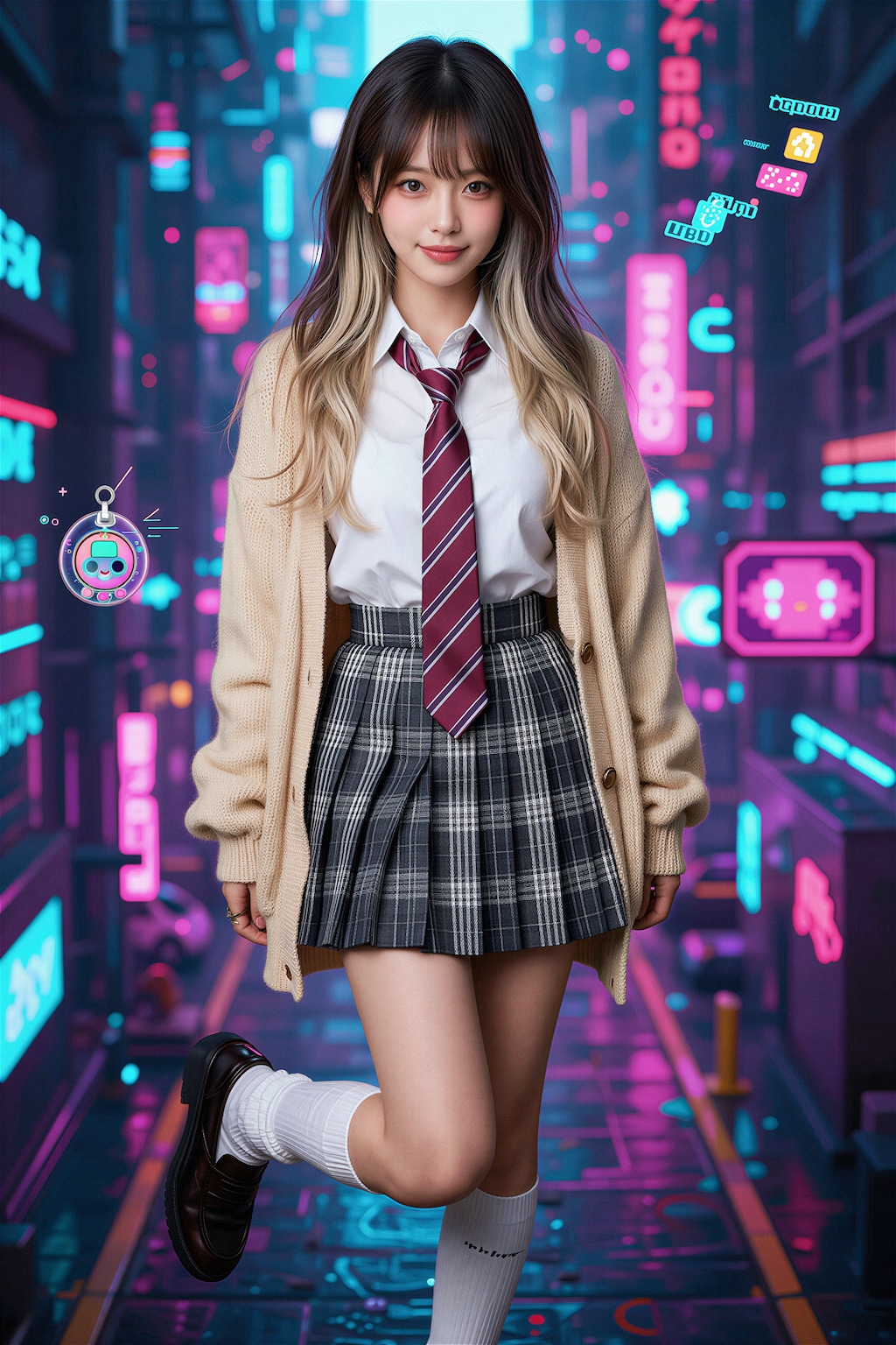 平成ギャルJK×サイバーパンク