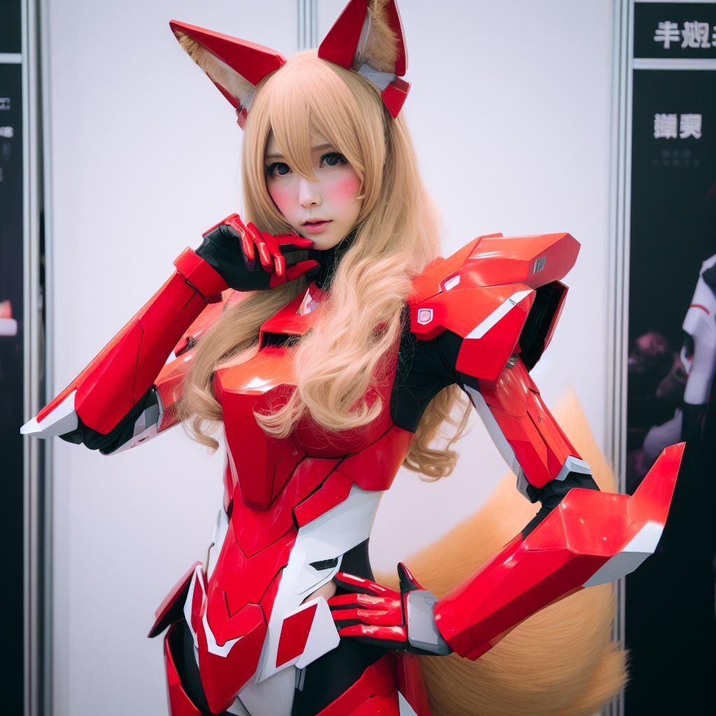 存在しないアニメのコスプレイヤー