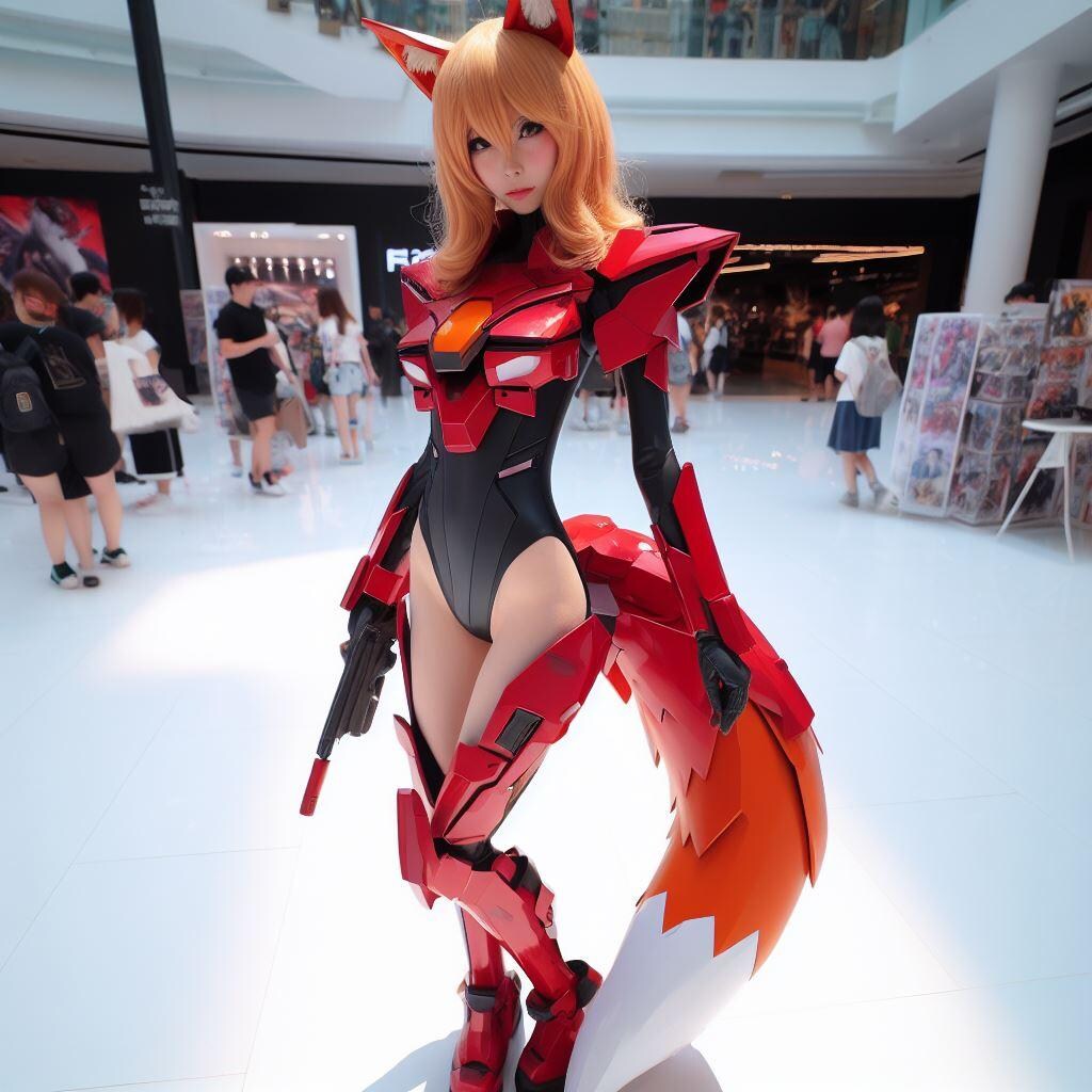 存在しないアニメのコスプレイヤー