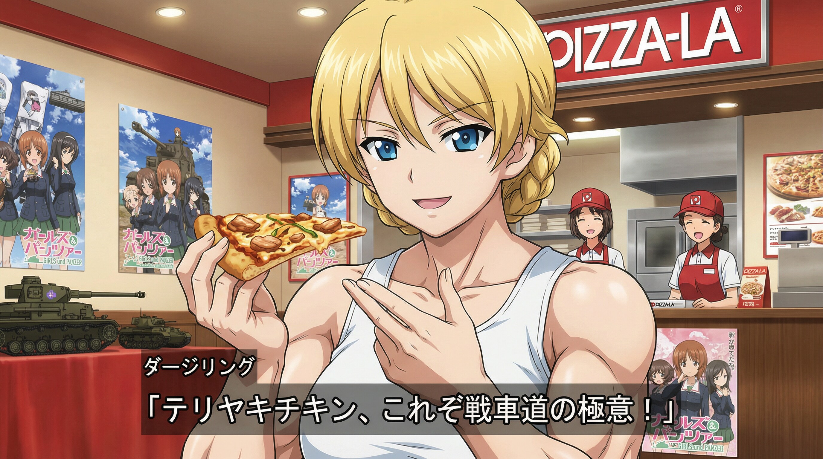 ダー様とピザーラ。 | の人気AIイラスト・グラビア