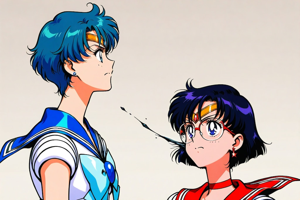 セーラーマンキュリーVSセーラーメンズ