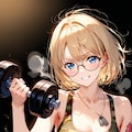 逞しいおかっぱさん 2枚目