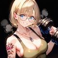 逞しいおかっぱさん 3枚目
