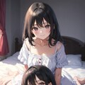 ネグリジェを着た娘 3枚目