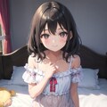 ネグリジェを着た娘 2枚目
