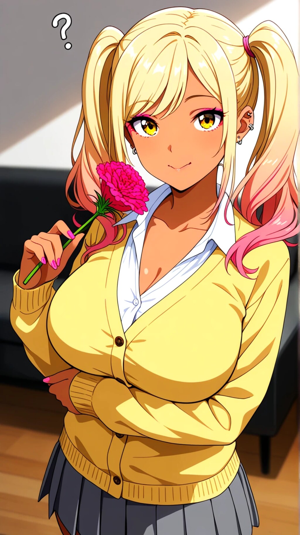 ギャル子　花を贈る②
