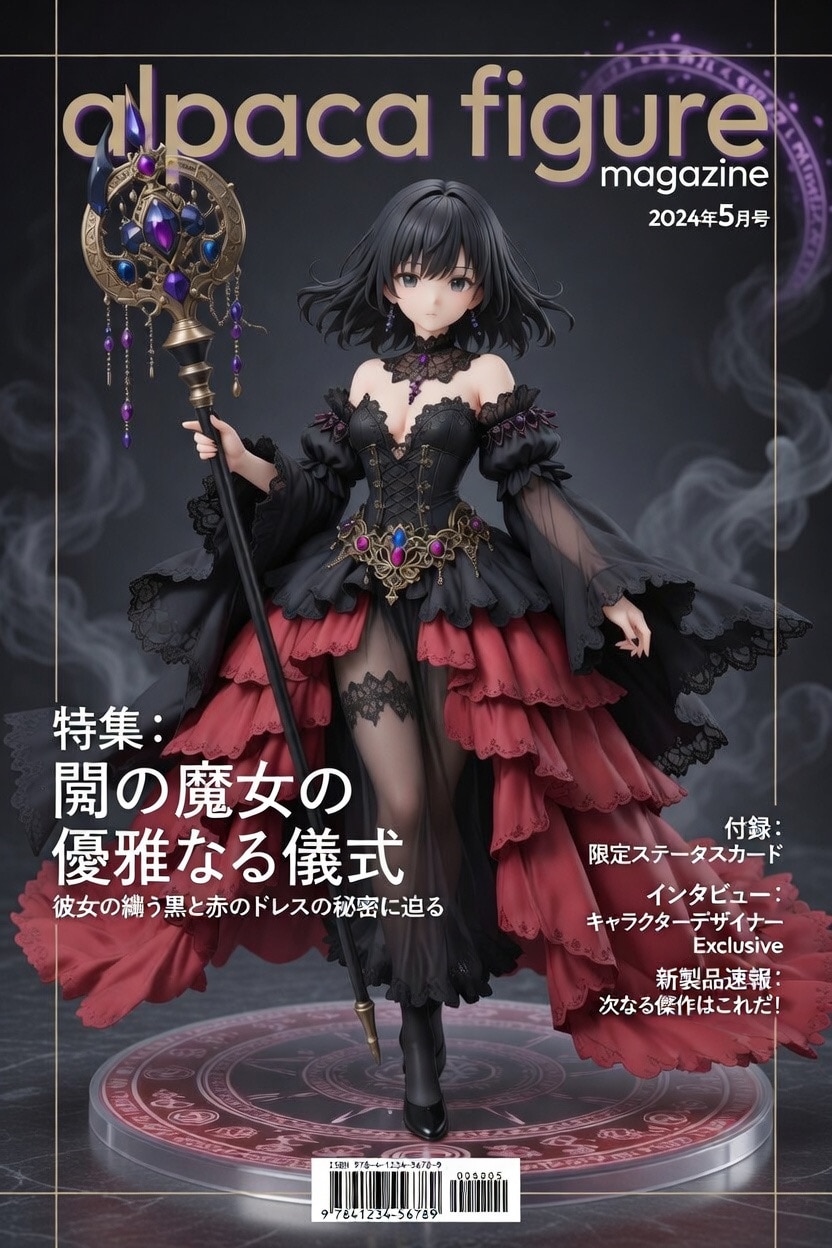 フィギュア雑誌　悪魔 | の人気AIイラスト・グラビア