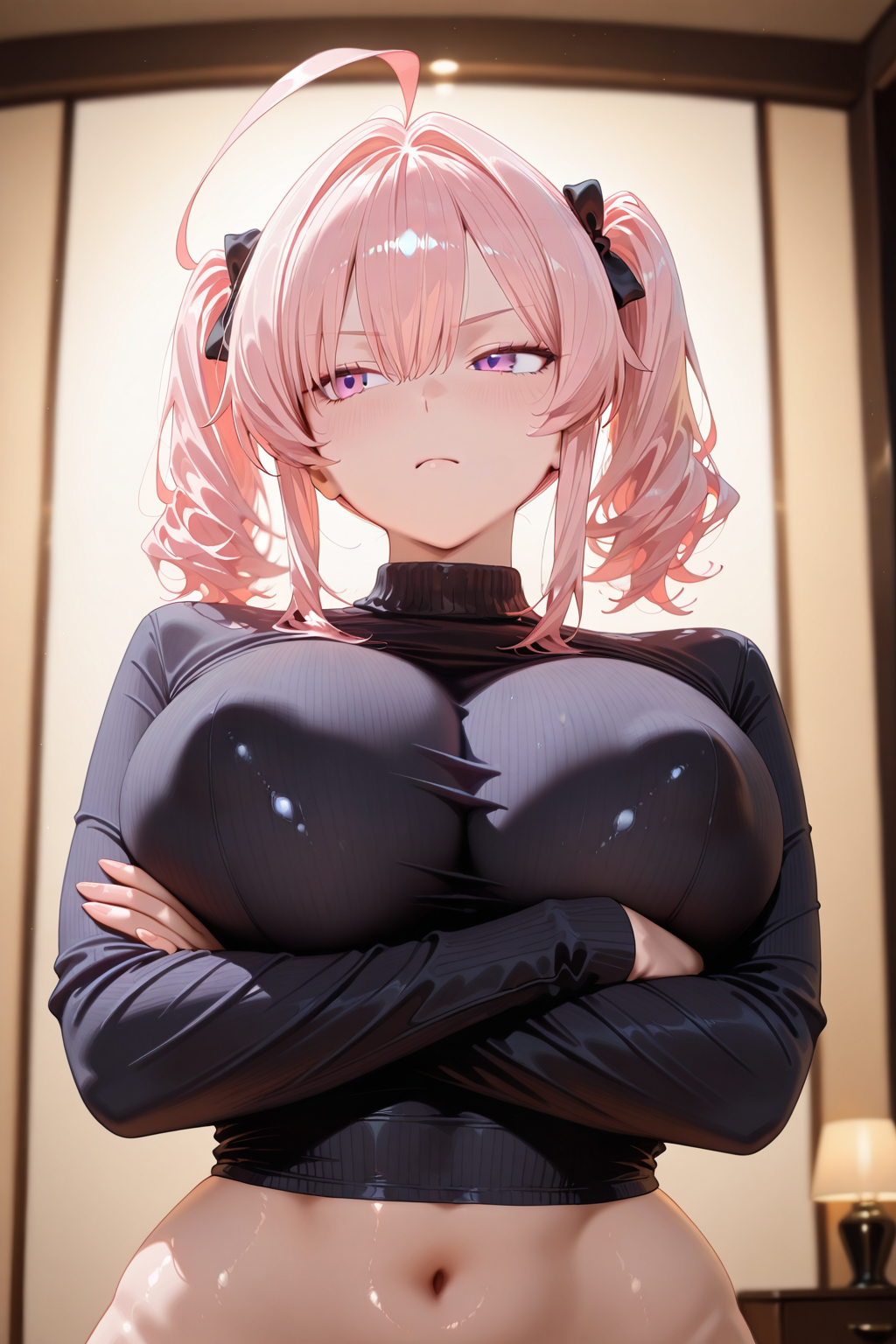 おかえり…（おそいよ、もぅ）