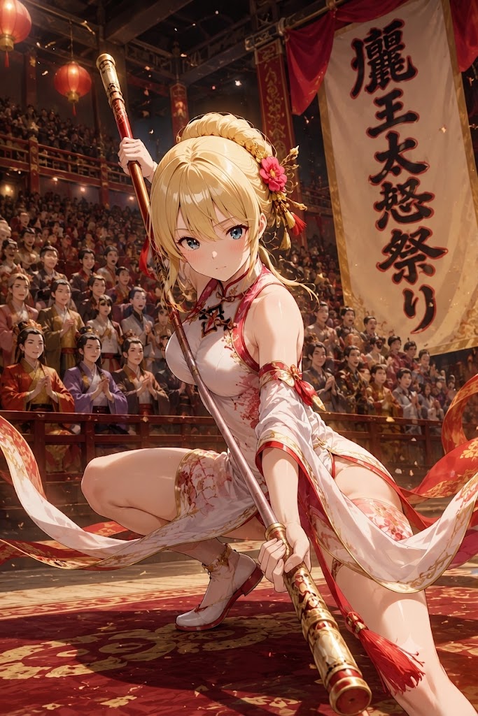 麗王太怒祭り 棍の部 瑛梨ちゃん😄