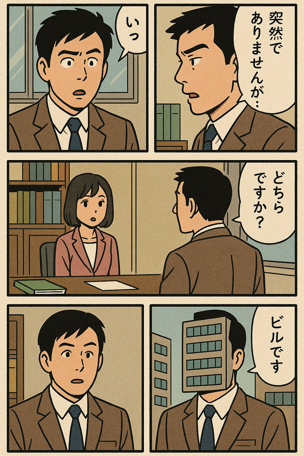 会社でくにへかえるんだな