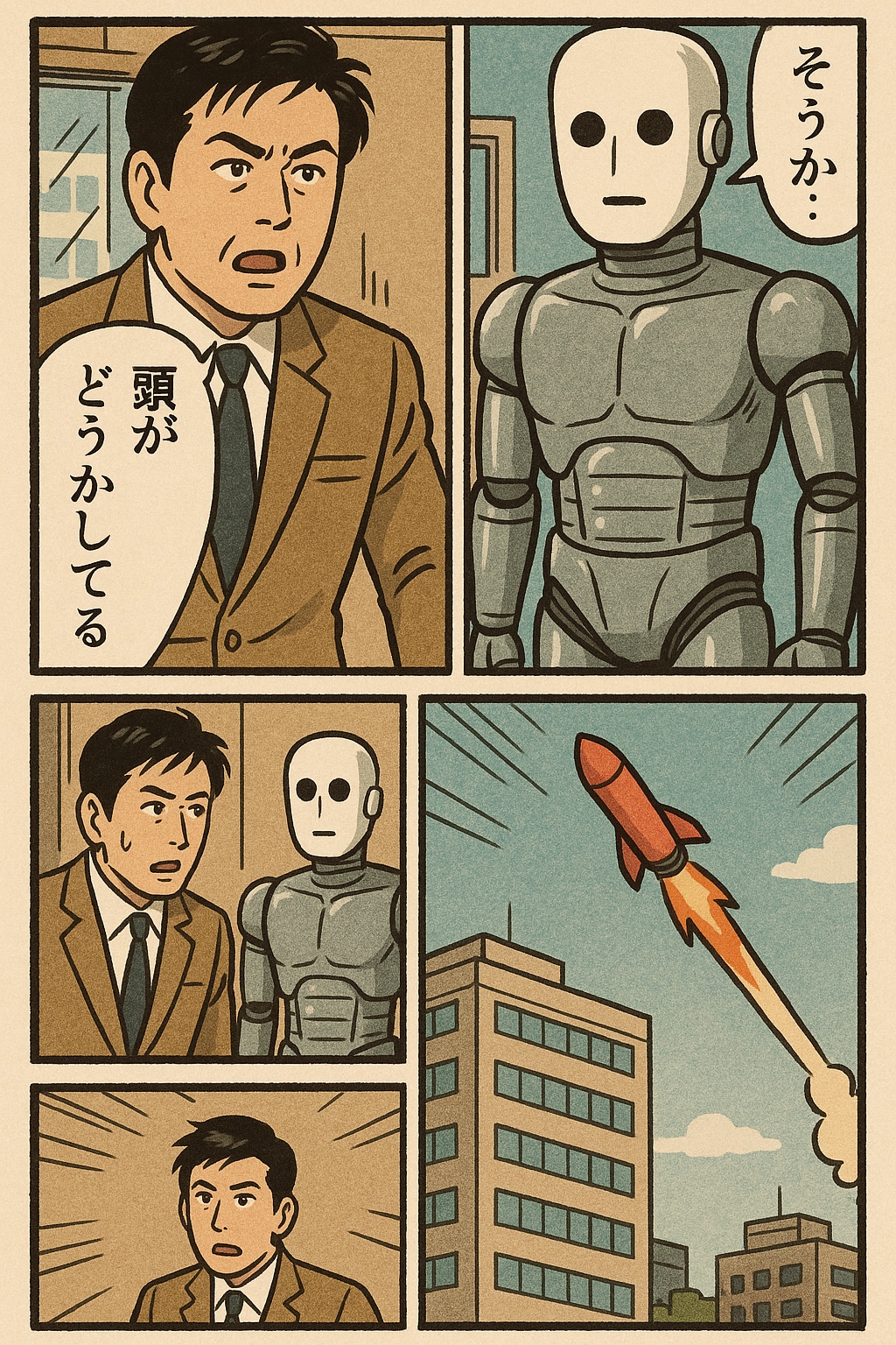 会社でくにへかえるんだな