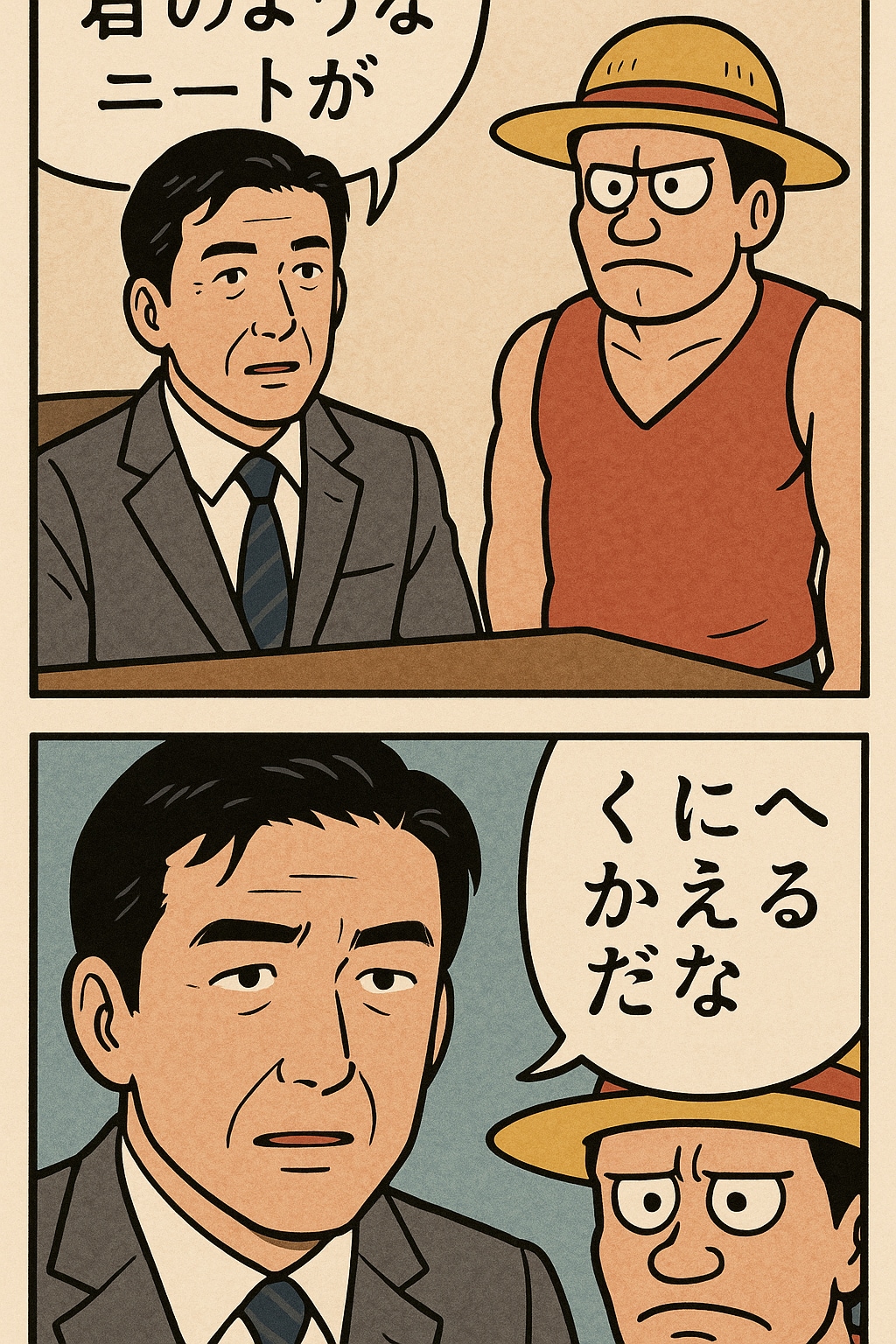 会社でくにへかえるんだな