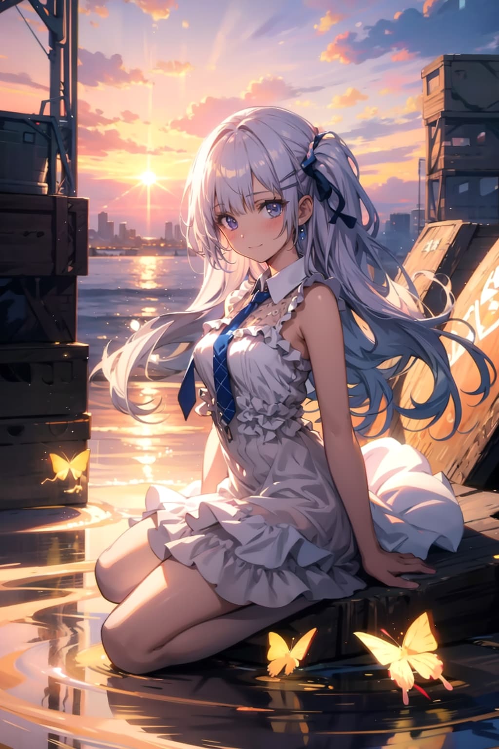 ちちぷい画像生成してみた　紫音ちゃん