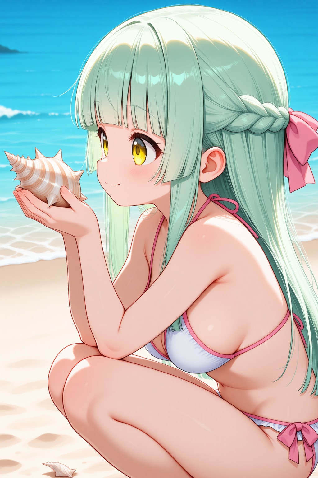 貝殻拾い