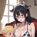 おねショタ×妊婦 6枚目