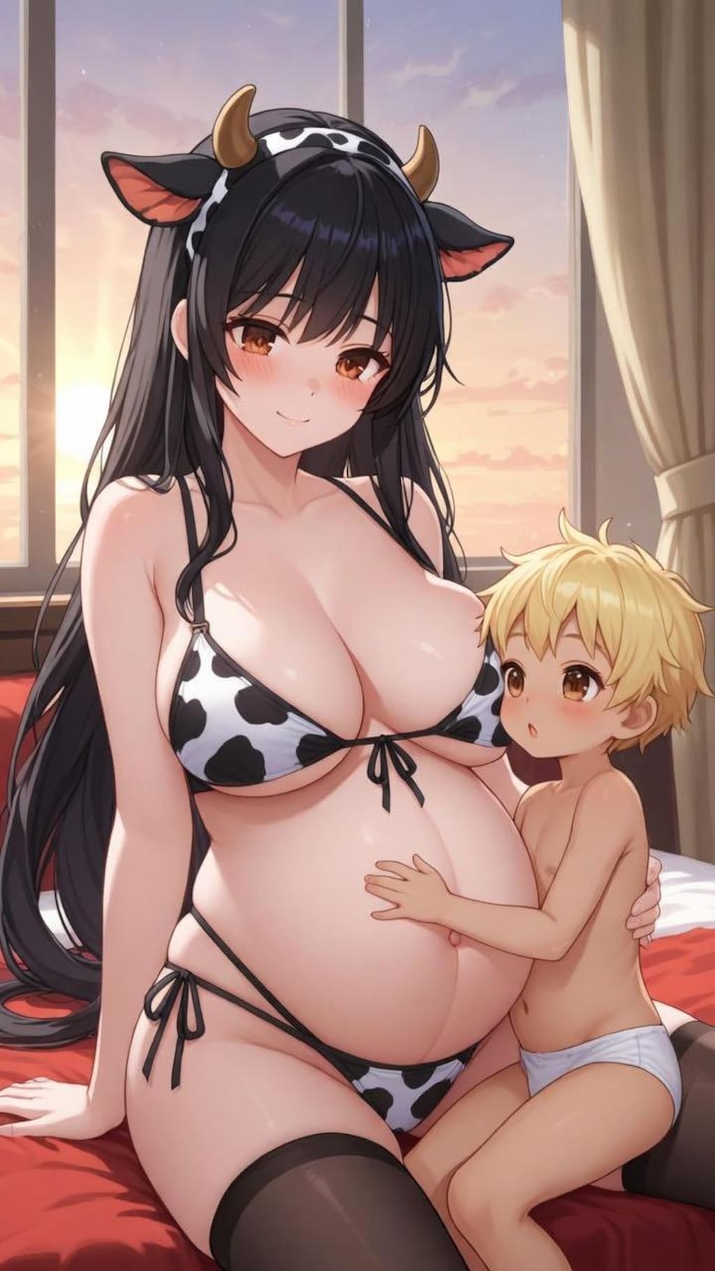 おねショタ×妊婦